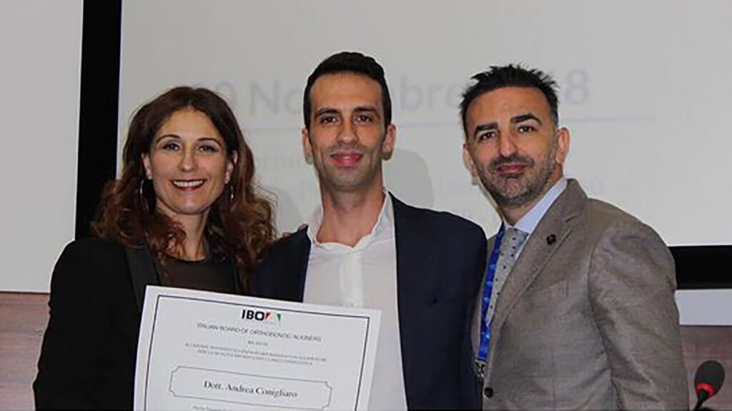 Dottore Andrea Conigliaro, certificato dall'IBOA