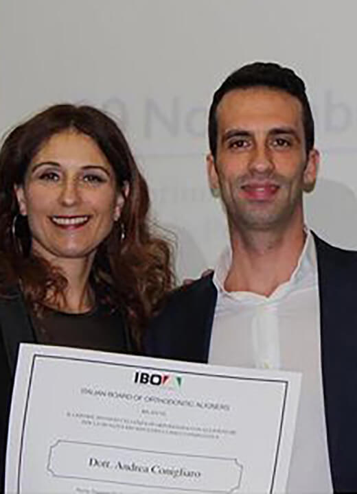 Dottore Andrea Conigliaro, certificato dall'IBOA